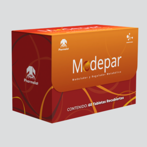 Modepar caja x 60 tabletas recubiertas