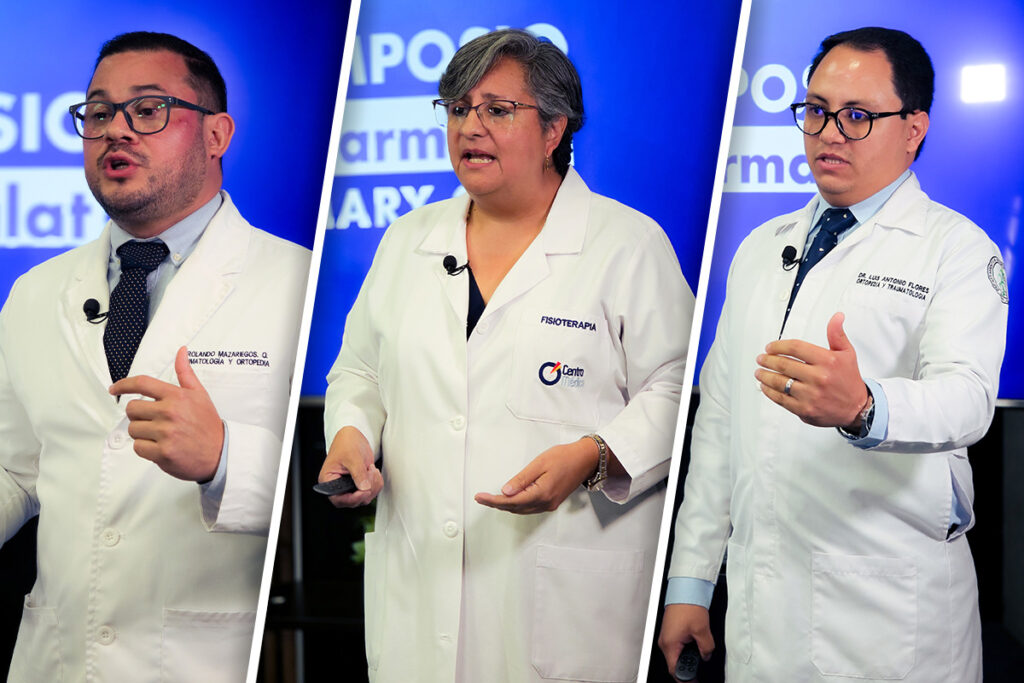 Día 3 - Ponentes: Dr. Rolando Mazariegos, Dra.  Irene Trejo y Dr. Luis Antonio Flores