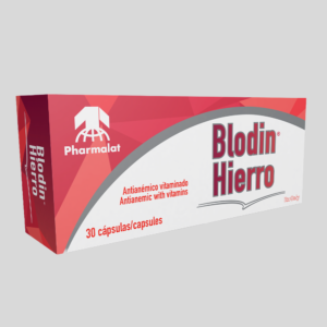 Blodin Hierro Pharmalat en tabletas