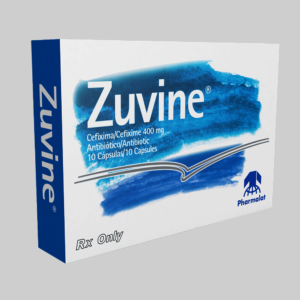Zuvine 400 mg Pharmalat en cápsulas
